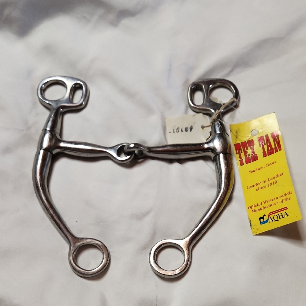 Tex Tan Silver Horse Bit